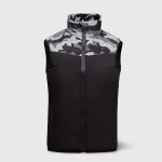 gilet chauffant enfant camouflage gris