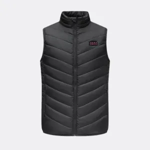 gilet chauffant matelassé pour femme