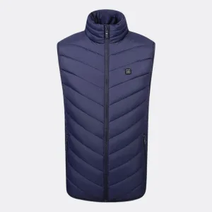 gilet chauffant sans manches pour homme