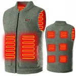 gilet de chasse en polaire avec chauffage