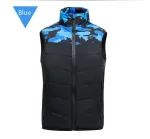 gilet enfant gris chauffant camouflage