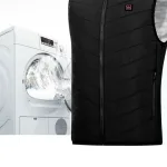 gilet homme chauffant à 9 zones
