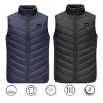 gilet matelassé pour femme avec chauffage