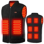 gilet polaire chauffant pour chasseur
