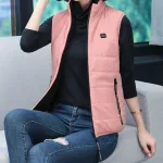 gilet réversible pour femme chauffant
