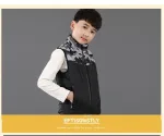 gilet thermique enfant camouflage gris