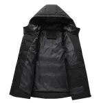 manteau à chauffage réglable pour hommes