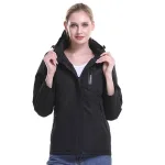 manteau à manches longues avec chauffage intégré