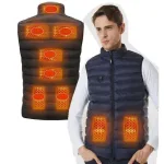 manteau chauffant double switch