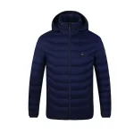 manteau chauffant électrique à capuche pour femmes