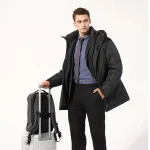 manteau électrique avec chauffage intégré pour hommes