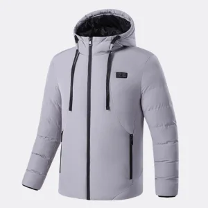 manteau thermique électrique à trois chaleurs pour hommes