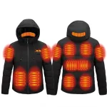 manteau thermique pour hommes avec réglage électrique