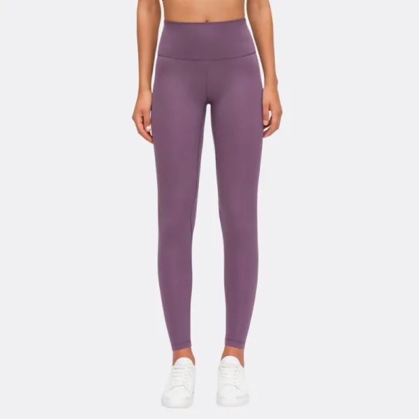 pantalon chauffant violet pour femme