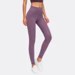 pantalon femme violet avec chauffe