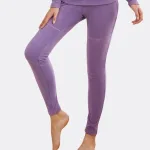 pantalon thermique violet pour femme