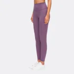 pantalon violet chauffant pour femme