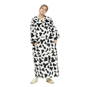 plaid avec manches vache