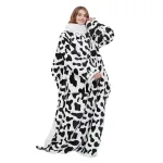 plaid cocooning géant vache