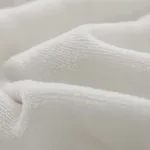 plaid douillet blanc avec fourrure