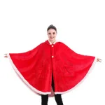 poncho chaud géant avec capuche
