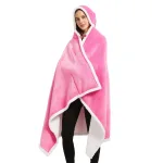 poncho femme confortable en polaire