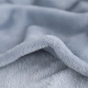 Couverture Plaid Polaire Gris