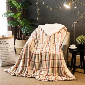 Plaid Cachemire & Laine Carreaux