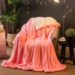 Plaid Cachemire & Laine Rose Bonbon