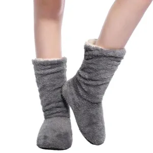 Chausson Chaussette Femme Avec Semelle