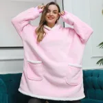 Pull Plaid Femme Rose