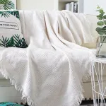 Plaid BohèMe Blanc