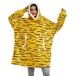 Pull Plaid Femme Tigre