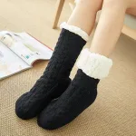 Chausson Chaussette Femme Noir
