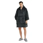pull à capuche en polaire