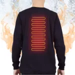 pull chaud et douillet chauffant