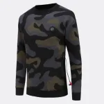 pull chauffant USB imprimé camouflage