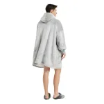pull confortable en polaire gris clair