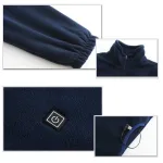 pull électrique en polaire pour hiver