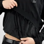 pull en polaire avec système de chauffage