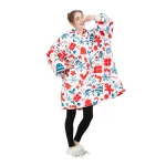 pull plaid douillet pour les fêtes