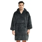 pull plaid gris homme