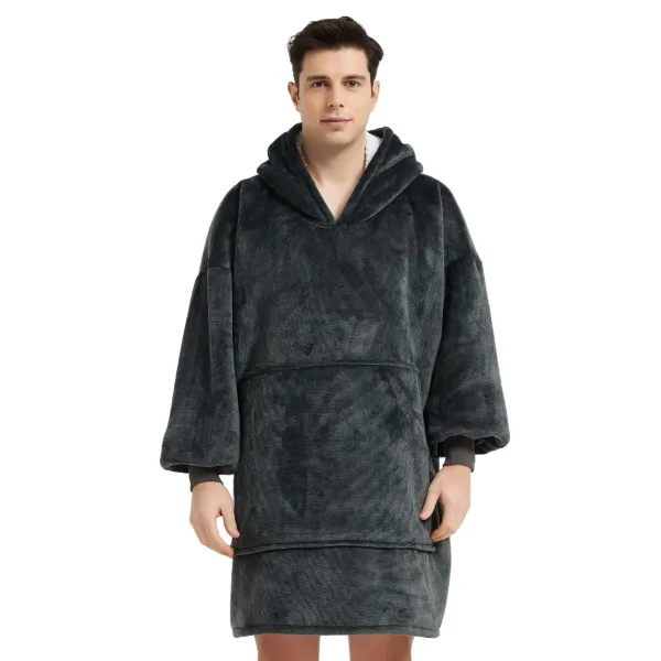 pull plaid gris homme