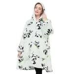 pull plaid polaire femme