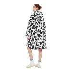 pull plaid vache tendance avec poche
