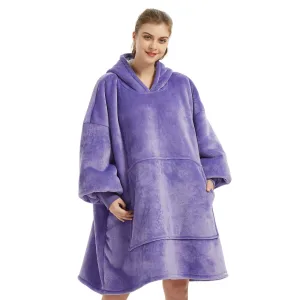 pull plaid violet femme