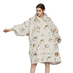 pull polaire femme avec poche centrale