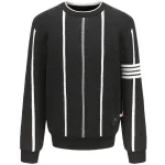 pull rayé pour l'hiver