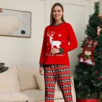 pyjama femme renne blanc confort