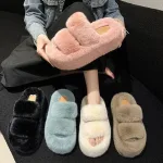 sandale femme confortable fluffy